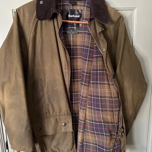 BARBOUR CLASSIC BEAUFORT Waxed Cotton Jacket Size 44